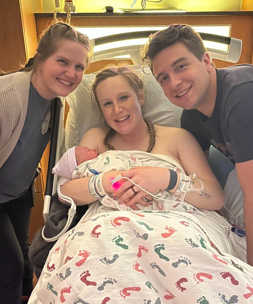 Mary with Taylor and Family